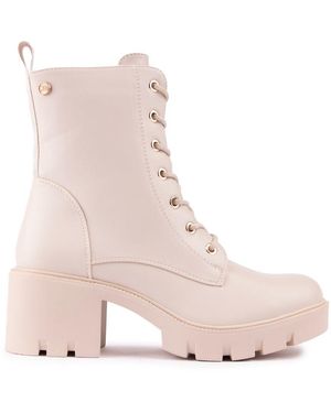 Xti Cleated Boots - Pink