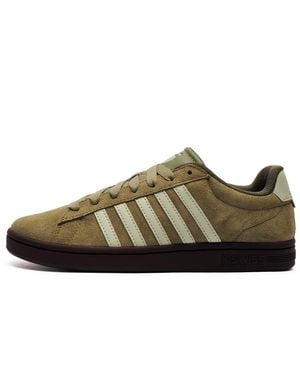K-swiss K Swiss Court Tiebreak Ii Suede Trainers - Black