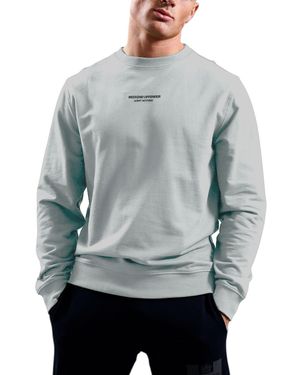 Weekend Offender Sweatshirt Crew Neck Woan Casual Cotton Pullover Jumper - Grey