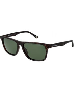 Skechers Se6268 5653R 56 53R Sunglasses - Green