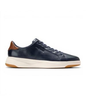 Cole Haan Grandpro Luxe Mile Trainer Leather Trainers - Blue