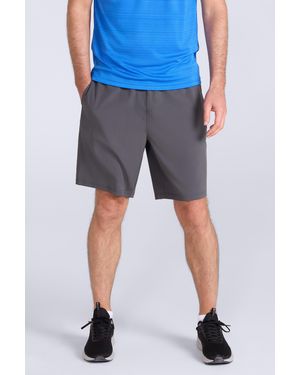 Mountain Warehouse 'Nine Hurdle' Running Shorts Quick Wicking Active Bottoms - Blue