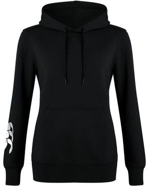 Canterbury Ladies Club Logo Hoodie - Black