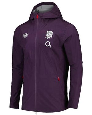 Umbro 24/25 England Rugby Waterproof Jacket (Nightshade) - Purple