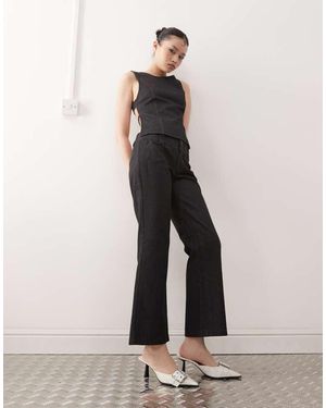 Motel Padali Cropped Co-Ord Trouser - Natural
