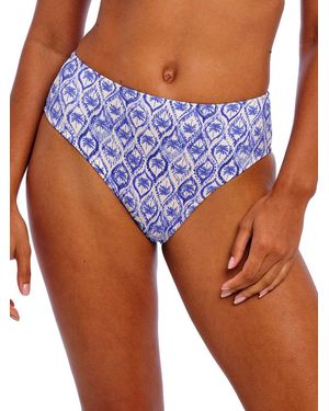 Freya Ocean Breeze High Waist Bikini Brief Denim - Blue
