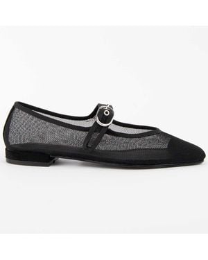 Montevita Ballet Flats Baleri - Black