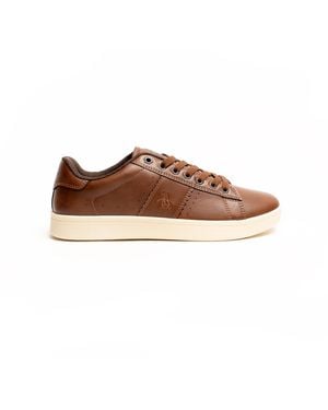 Original Penguin Steadman Trainers - Brown