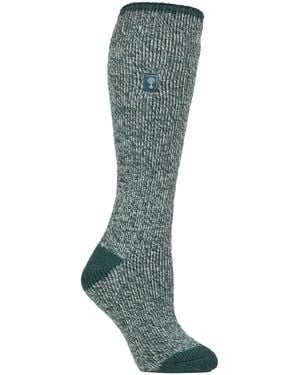 Heat Holders Thermal Welly Socks - Green