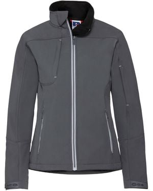 Russell Ladies Bionic Softshell Jacket (Iron) - Grey
