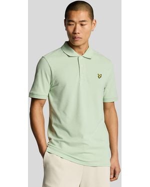 Lyle & Scott And Plain Polo Shirt - Green