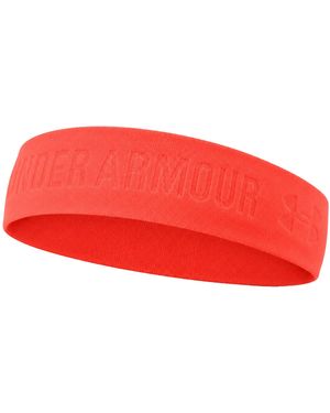 Under Armour Grip Wide Headband - Red