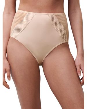 Chantelle Play High Waist Brief - Natural