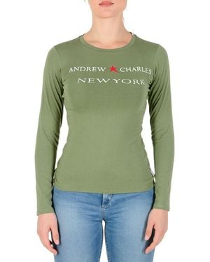 Andrew Charles by Andy Hilfiger Ls T-Shirt Ts602 031002 Phenix Cotton - Green