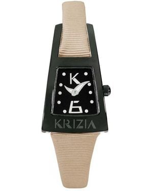 Krizia Watch Silk - Black