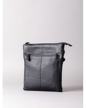 Lakeland Leather Enderby Cross Body Bag - Grey