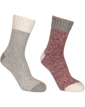 Trespass Adult Inigo Socks /Cherry Marl) - Grey