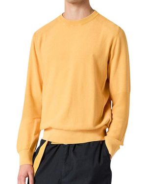 Parajumpers Orval Crewneck Sweatshirt Wool - Yellow