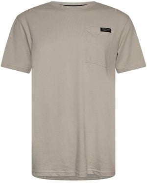 Crosshatch Portville T Shirt - Grey