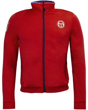 Sergio Tacchini Ionas Track Top Rolex Masters Jacket 37780 612 - Red