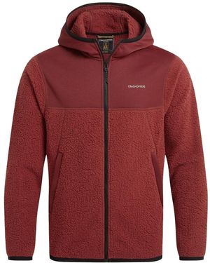 Craghoppers Telesto Hooded Jacket (Burnt) - Red