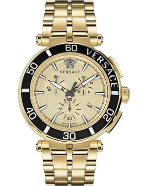 Versace Ve3L00622 Watch - Metallic