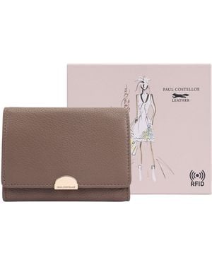 Paul Costelloe Zeria Leather Purse - Pink