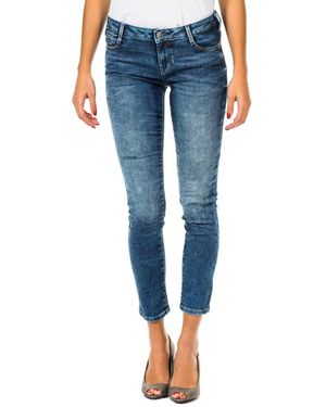 Met Long Jean Trousers With Narrow Cut Hems 10Db50282 - Blue
