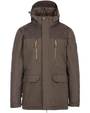 Trespass Rockwell Waterproof Jacket - Brown