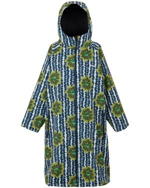 Regatta Ladies Orla Kiely Lotus Changing Robe - Blue