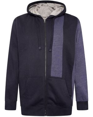 Forge Full Zip Plus Size Hoodie - Blue