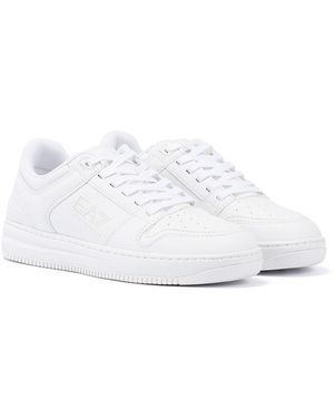 EA7 Slasher Trainers - White