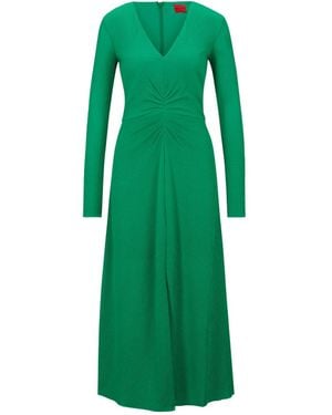 HUGO Keglissy-1 Dress - Green