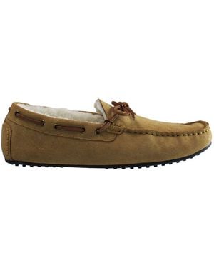 Hackett Wentworth Slippers Leather (Archived) - Brown