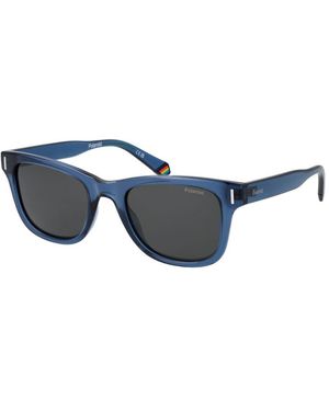 Polaroid Blue Plastic Sunglasses