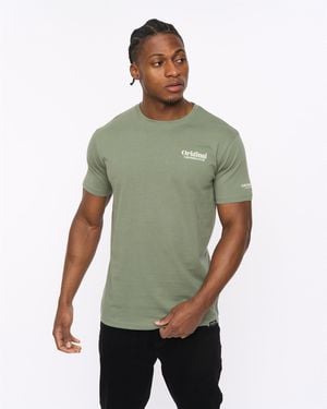 Crosshatch Simtanks T-Shirt - Green