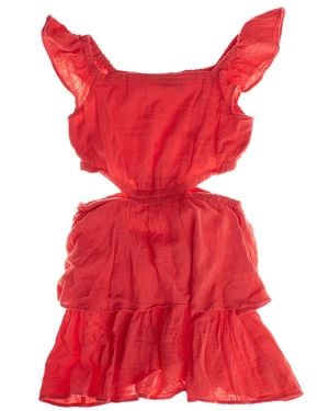 Gap Short Dress With Side Slits 664962 - Red