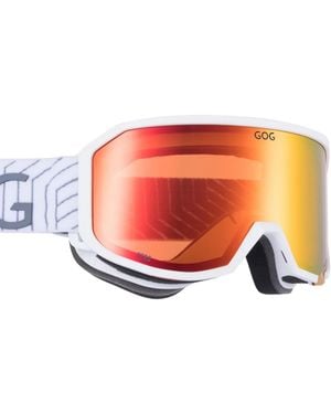 G.O.D Eyewear Zero Uv400 Ski Snowboard Goggles With Anti-Fog Hydrophobic Mirror Double Lens - Orange
