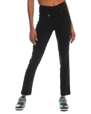Island Green Ladies Quick Dry Stretch Trousers - Black