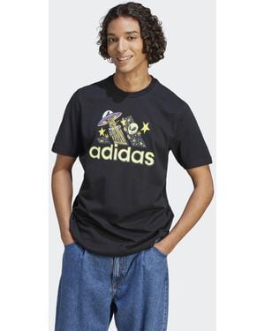 adidas Dream Doodle Fill Tee - Black