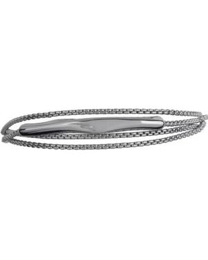 Breil Tj2763 Ladies Cluster Necklace - White