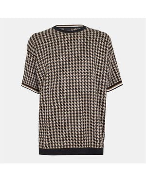 BOSS Crew Neck Short Sleeve Regular Fit Top - Black