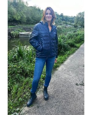 Secret Label Quilted Glossy Puffer Jacket - Green
