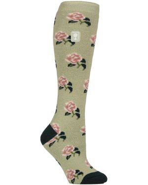 Heat Holders Long Wellington Boots Socks For - Green