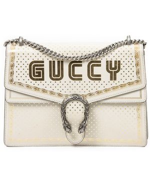 Gucci X Sega Guccy Stars Medium Dionysus Shoulder Bag - Natural