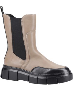 Hush Puppies Fleur Ladies Ankle Boots - Brown