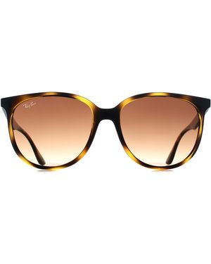 Ray-Ban Square Havana Gradient Rb4378 - Brown