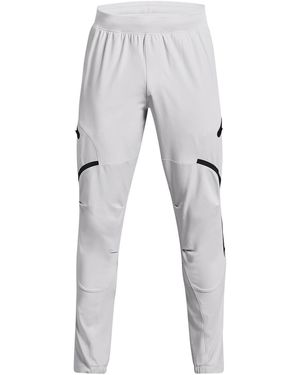 Under Armour Unstoppable Solid Patterned Slim Cargo Trousers - Grey