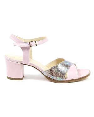 Versace 19.69 Abbigliamento Sportivo V Ankle Strap Sandal - Pink