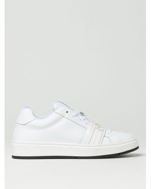 Gcds Leren Lage Sneakers - Wit